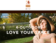Tablet Screenshot of 4-outdoor.com